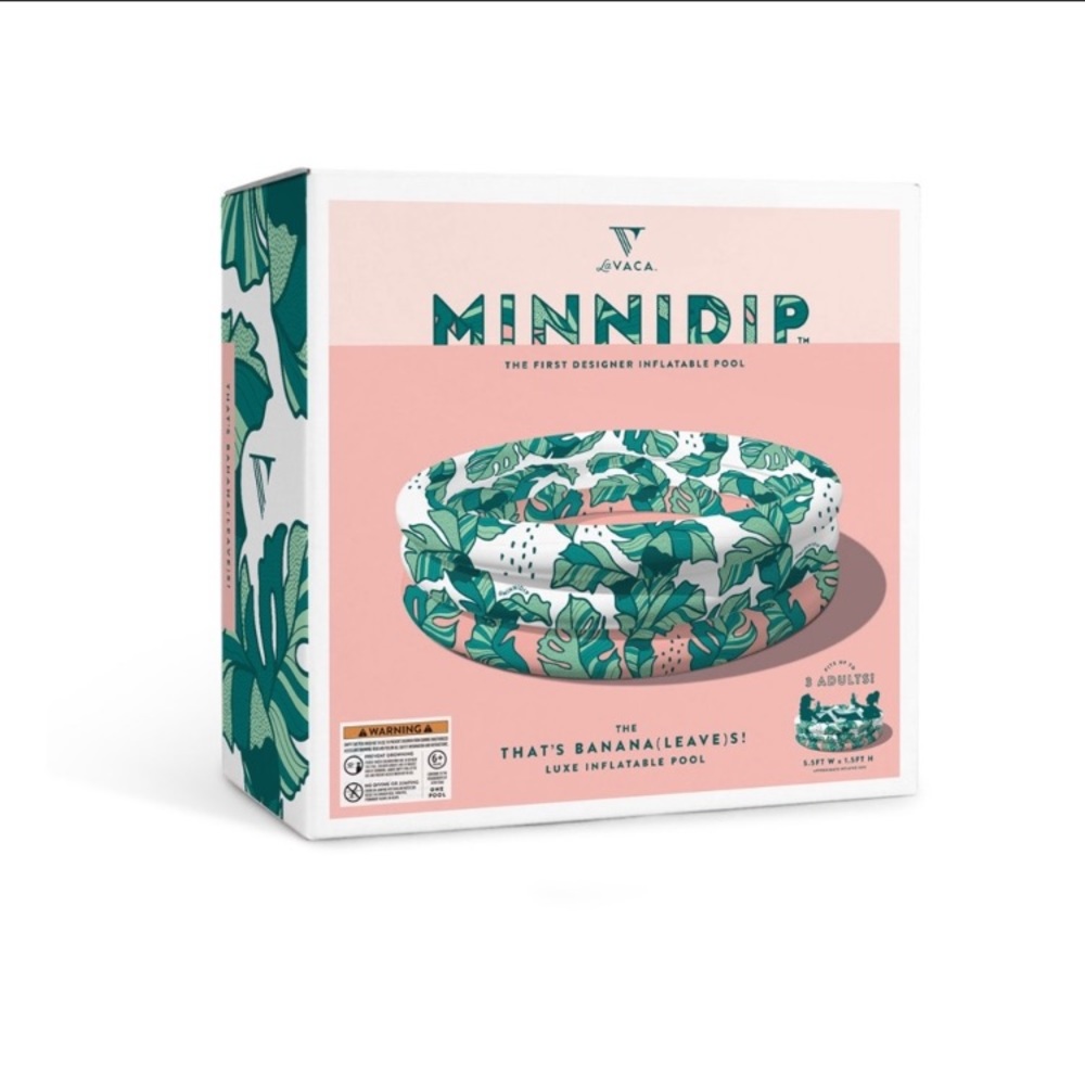 New minnidip that's banana leaves